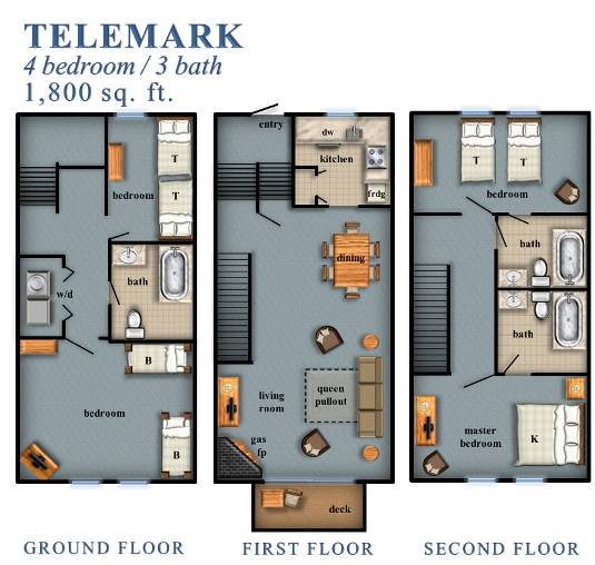 Telemark 4 Floor Plan